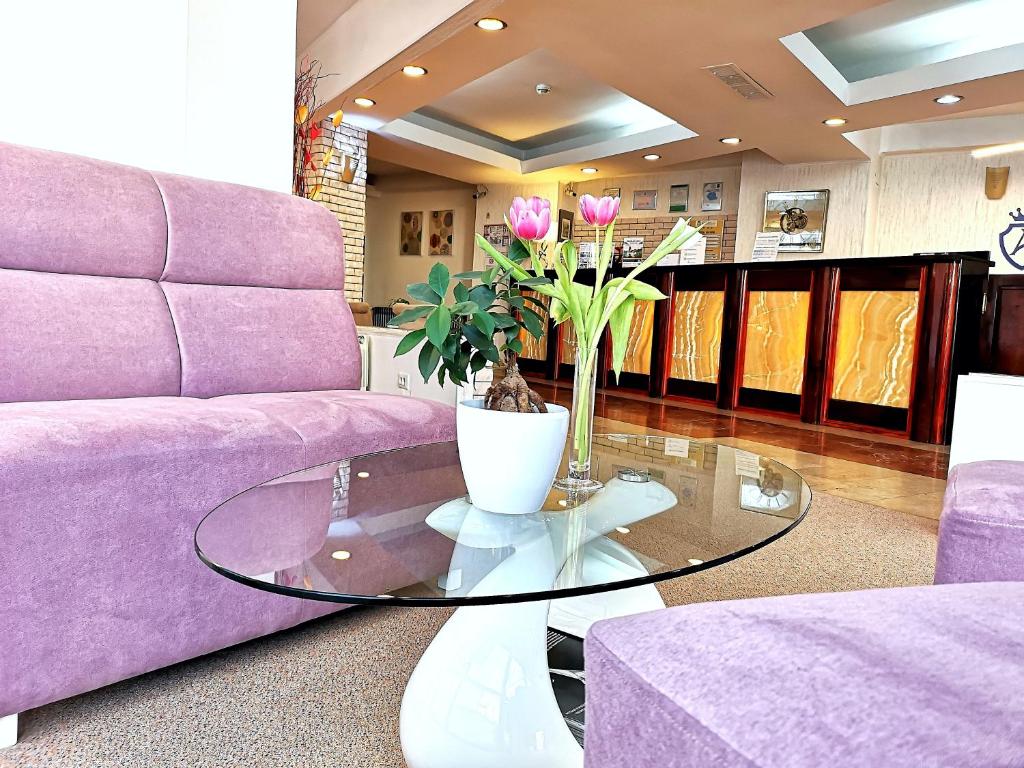 Posezení v ubytování Atrium Hotel Bucharest City Center