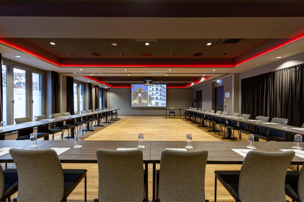 Konferenční prostory v ubytování Qube Hotel Bahnstadt