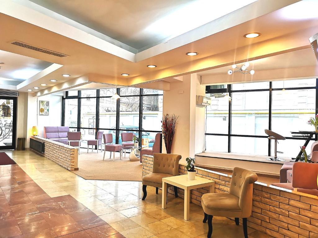 Posezení v ubytování Atrium Hotel Bucharest City Center