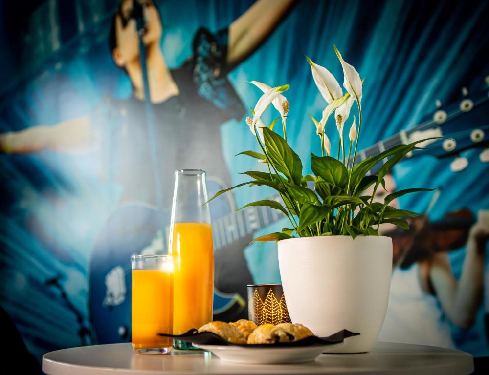 Nápoje v ubytování Hotell Hulingen