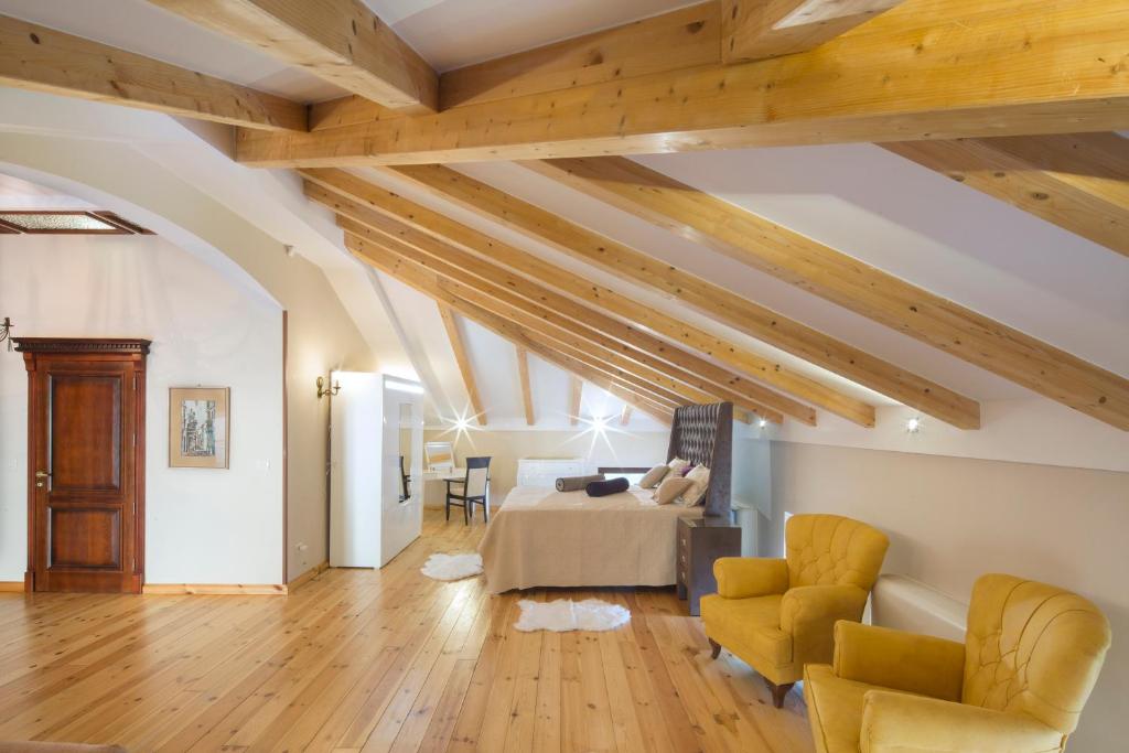 Posezení v ubytování Palazzo Banicevic Luxury Rooms