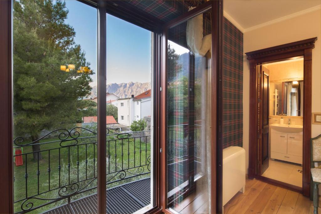 Balkón nebo terasa v ubytování Palazzo Banicevic Luxury Rooms
