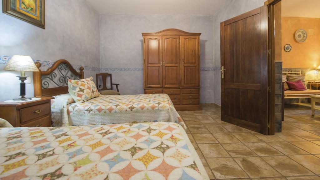 Postel nebo postele na pokoji v ubytování Los Laureles 2