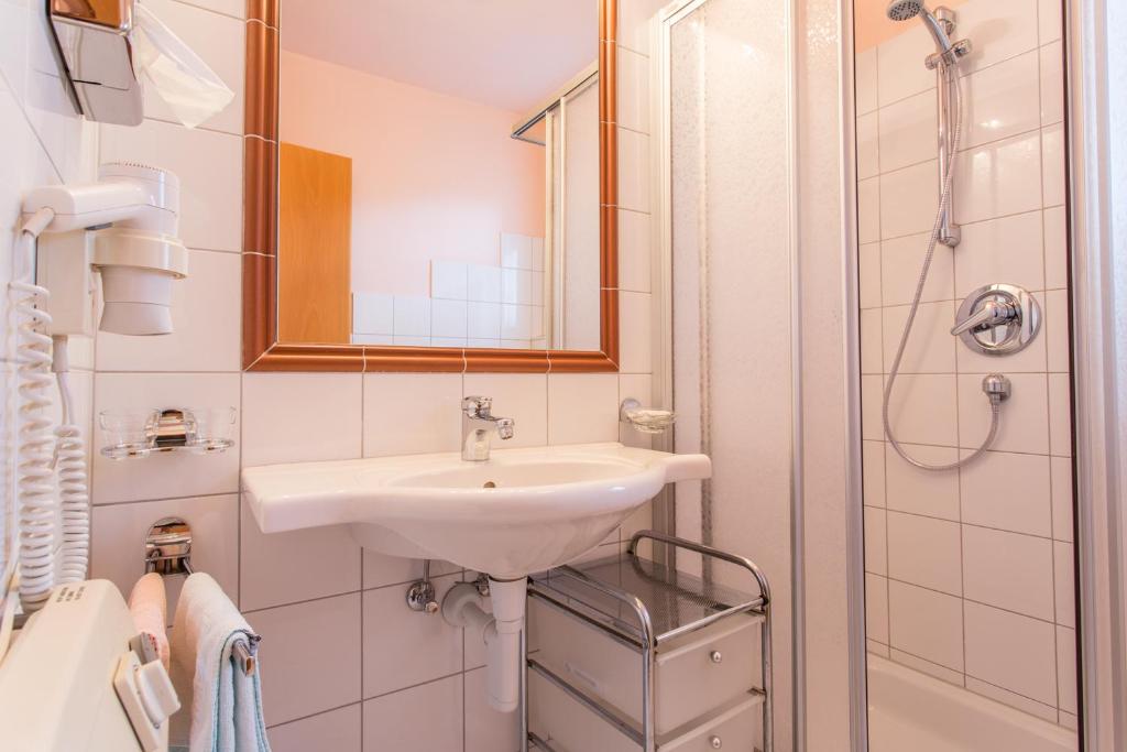 Kúpeľňa v ubytovaní Landhotel Jäger TOP