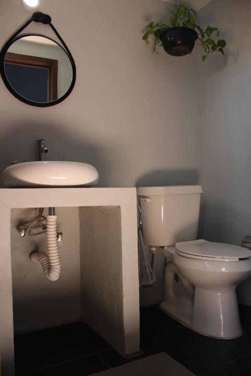 Koupelna v ubytování Casa Arrayan