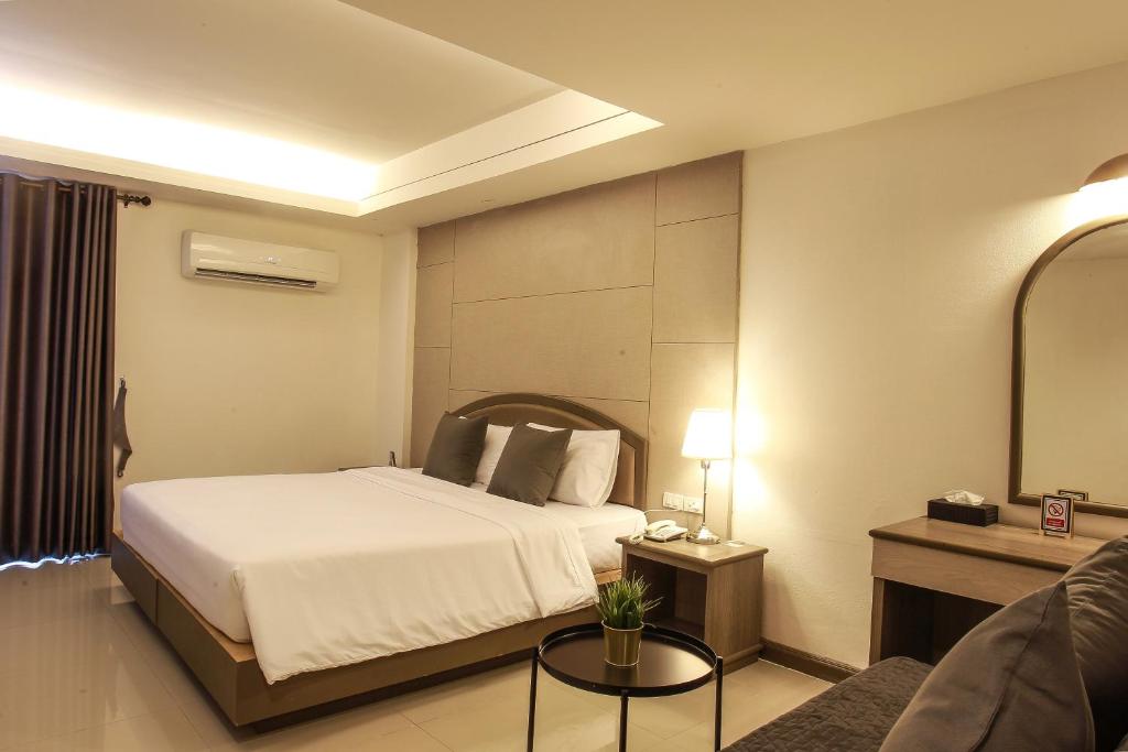 Katil atau katil-katil dalam bilik di Lee Garden Bangkok