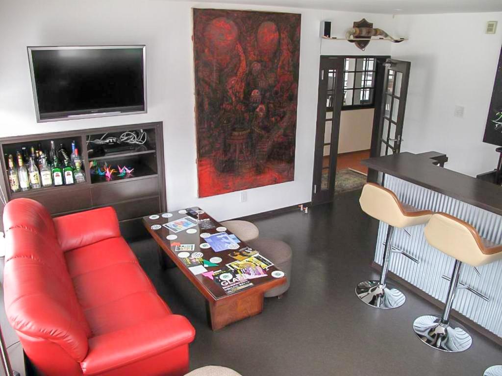 Posezení v ubytování Asuka Lodge