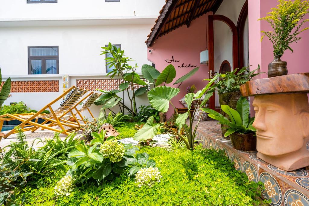 Zahrada ubytování An Nhien Boutique Villa
