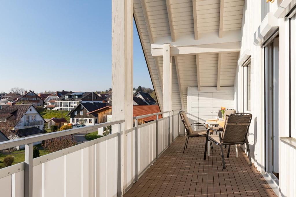 Balkón nebo terasa v ubytování Hotel Gästehaus Zürn