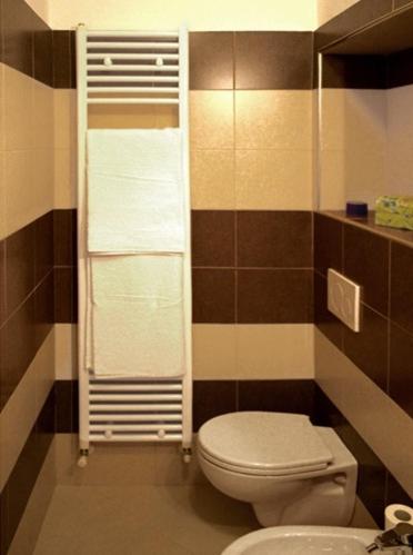 Koupelna v ubytování B&B Il Lauro