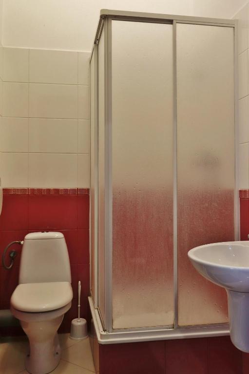 Kúpeľňa v ubytovaní Teatr Baj Pomorski