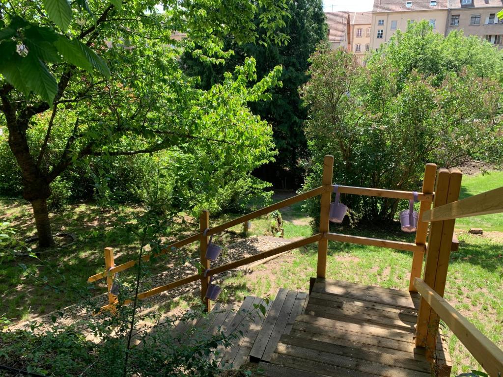 Zahrada ubytování Cube Nature