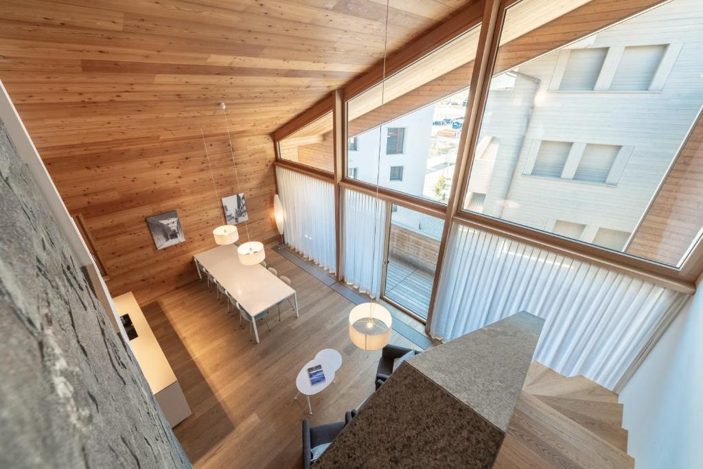 Posezení v ubytování Andermatt Alpine Apartments