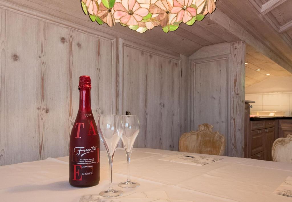 Nápoje v ubytování Chalet Irene