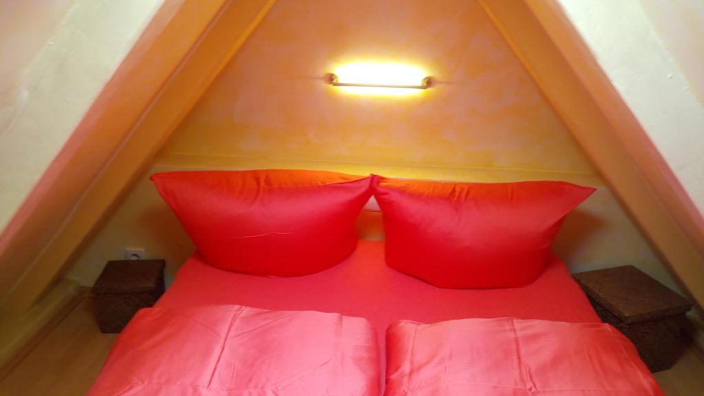 Postel nebo postele na pokoji v ubytování Mini Beach House I Sylt/Rantum