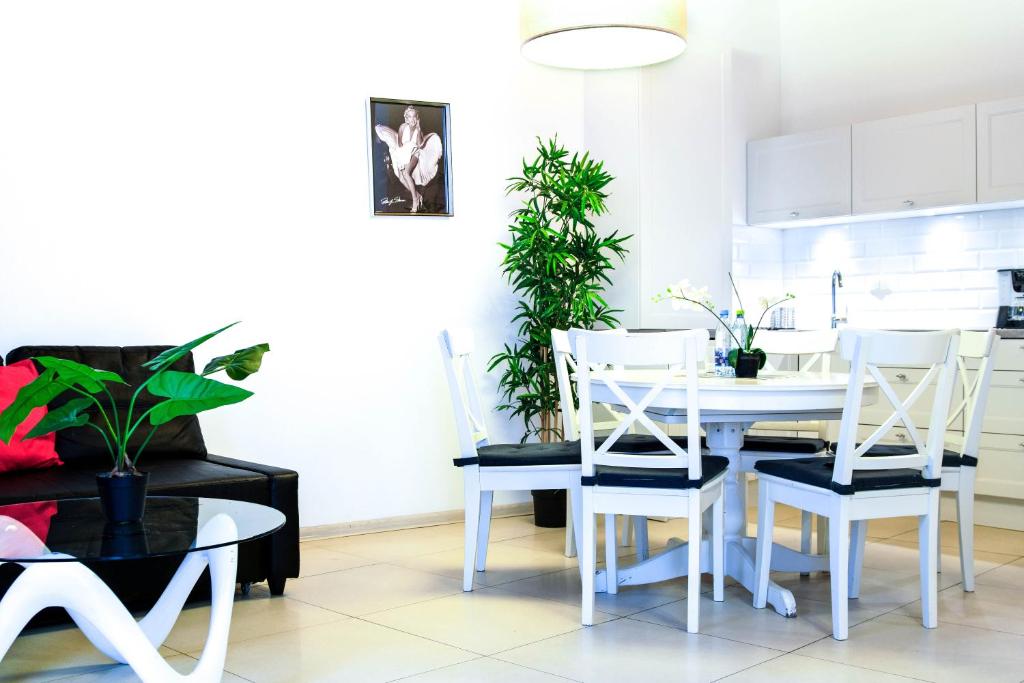 Posedenie v ubytovaní Florianska Gate Luxury Apartments