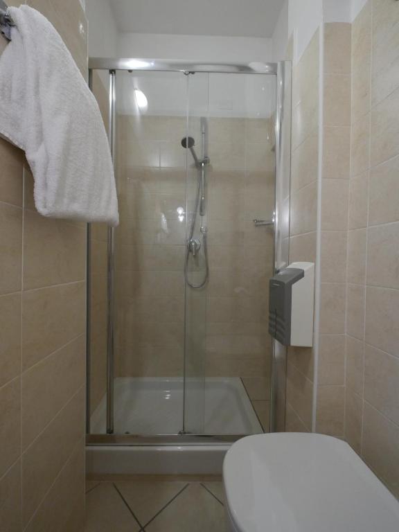 A bathroom at Hotel Careggi