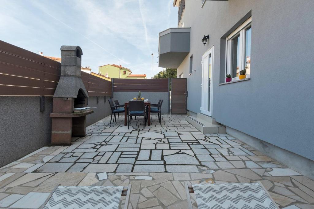 Balkón nebo terasa v ubytování Apartments Jakoplić