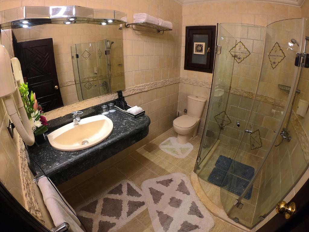 Koupelna v ubytování Oriental Rivoli Hotel & Spa