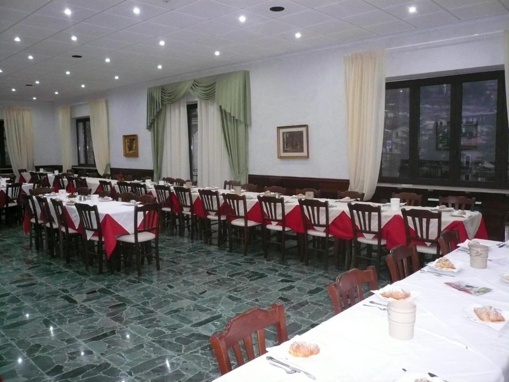 Restaurace v ubytování Albergo Belvedere