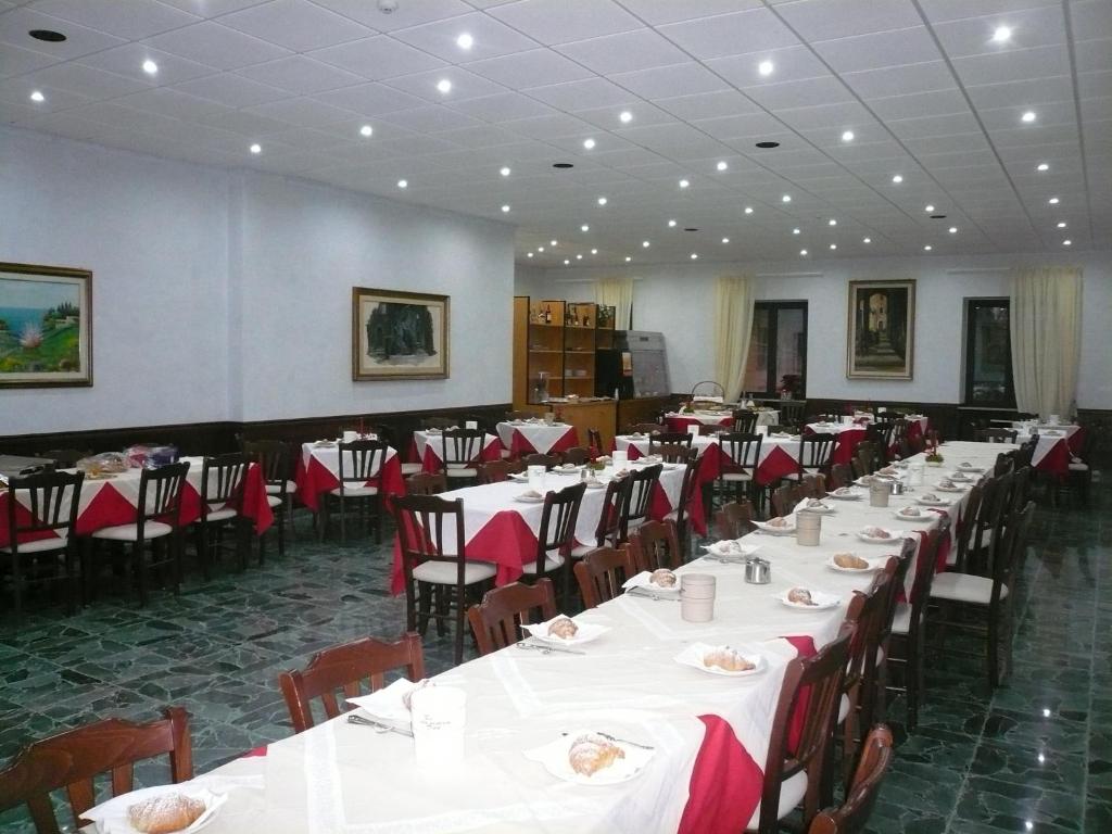 Restaurace v ubytování Albergo Belvedere