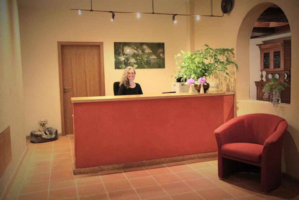 Vstupní hala nebo recepce v ubytování Hardtwald Hotel