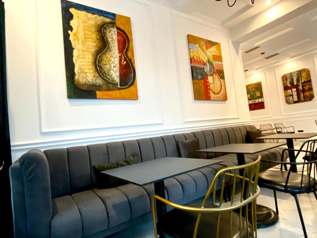Posezení v ubytování Venis Hotel