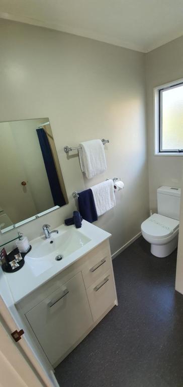 Koupelna v ubytování Accent On Taupo Motor Lodge