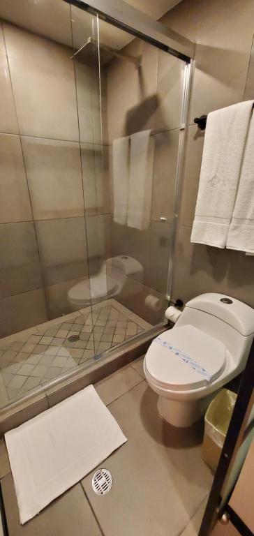 Koupelna v ubytování HOTEL RIO RITA