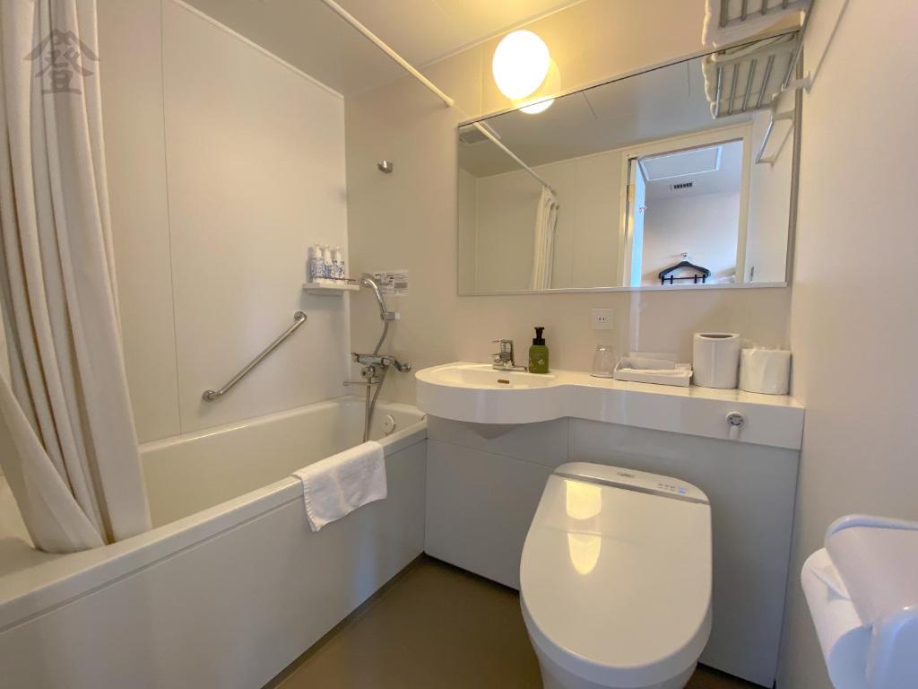 Koupelna v ubytování Hotel Noborisaka