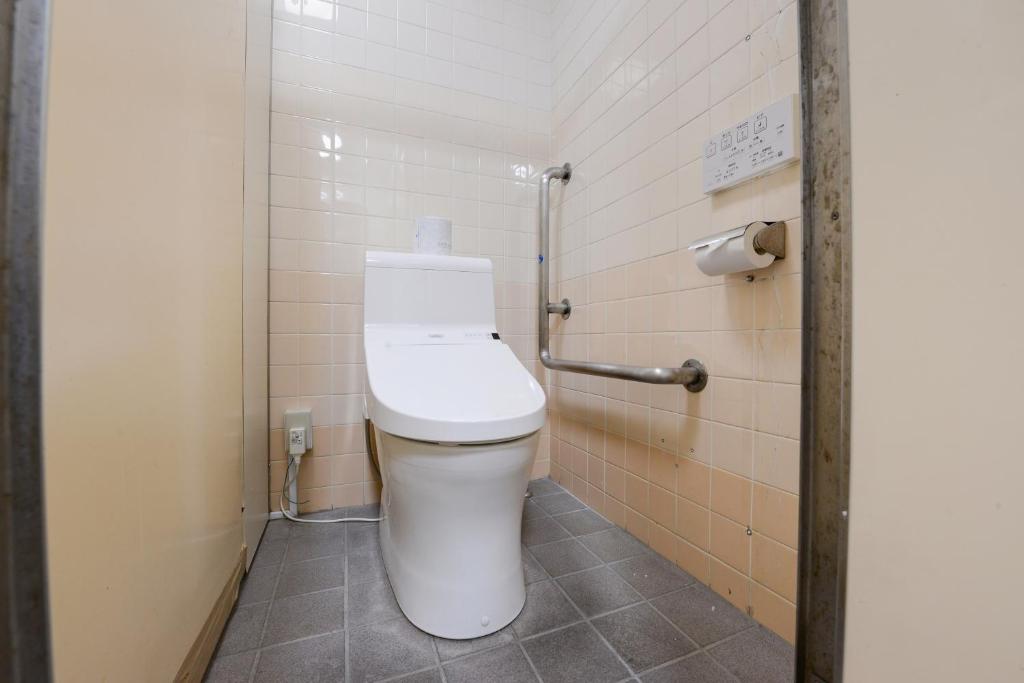 Koupelna v ubytování Hotel Oumiya