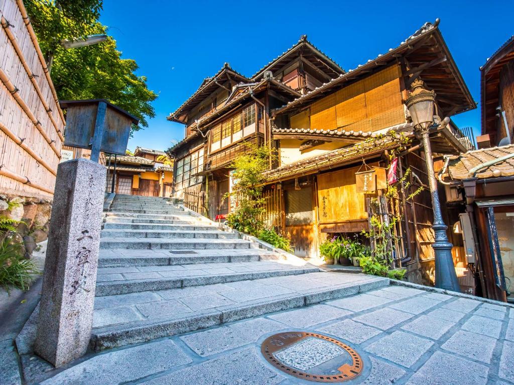 Budova, kde se ryokan nachází
