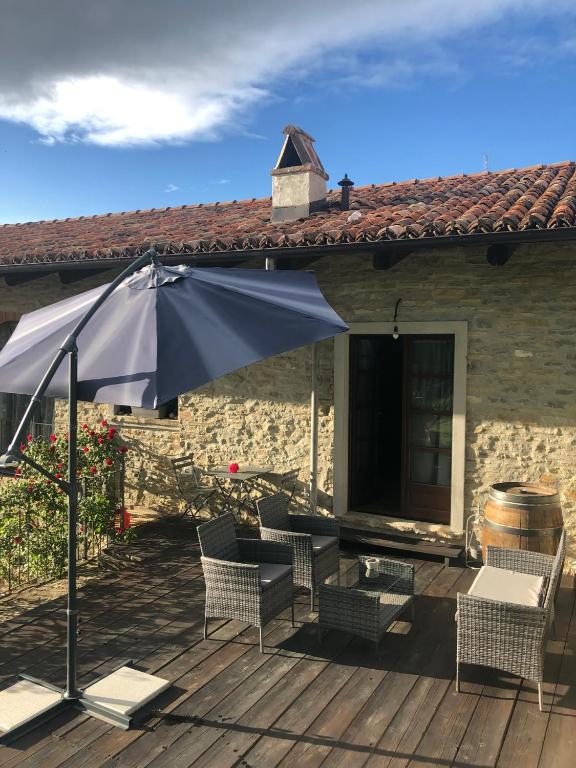 Patio nebo venkovní prostory v ubytování Cà Tinola