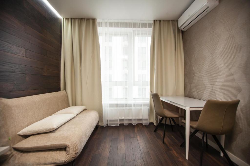 Solo Apartment Kamenskaya - King Studio Met Bankbed