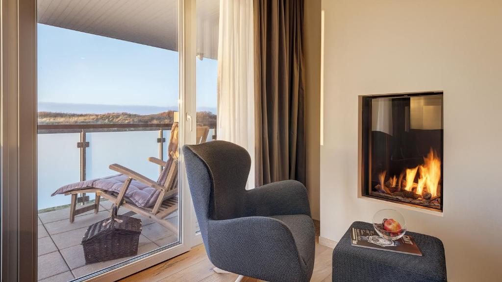 Die Sandburg - Superior Suite Mit Meerblick