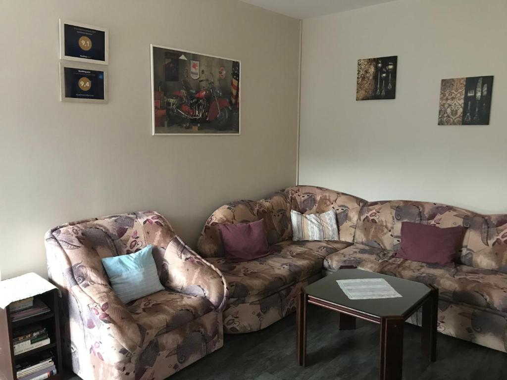 Posezení v ubytování Apartment Martinec
