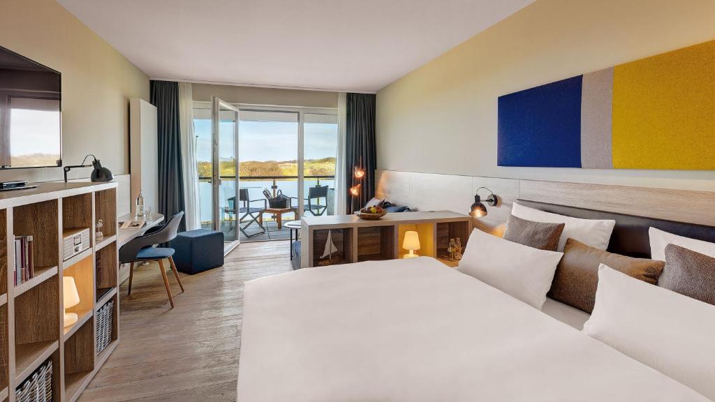Die Sandburg - Junior Suite Superior Mit Balkon Oder Terrasse