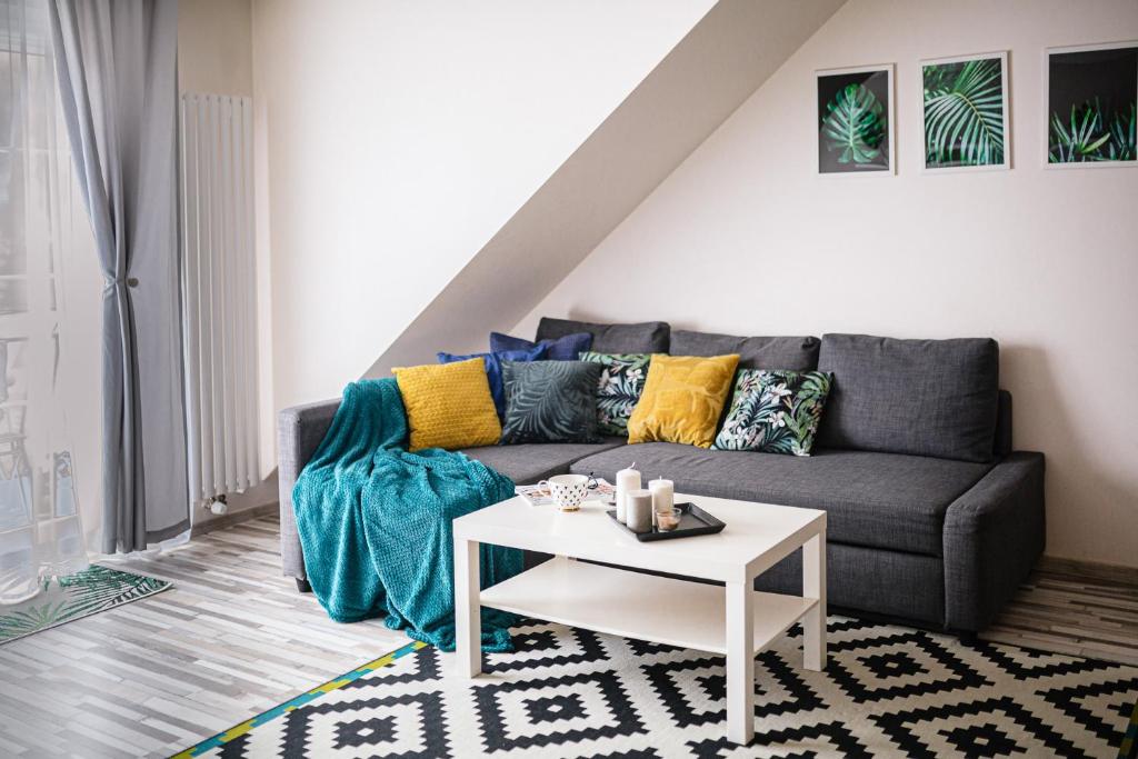 Posedenie v ubytovaní Apartament w centrum