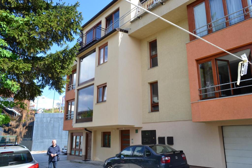 Budova, kde se apartmán nachází