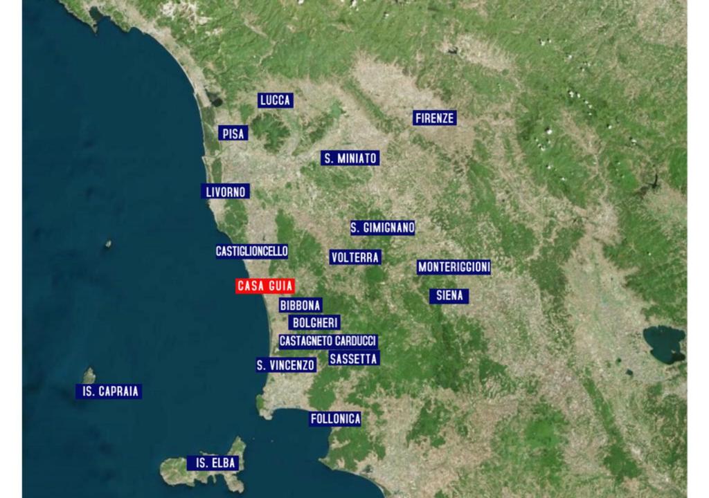 Fotografia z galérie ubytovania Casa Guia a Marina di Cecina by Zoom In Earth v destinácii Marina di Cecina