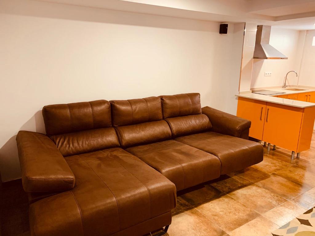 Posezení v ubytování Casa del Herrero