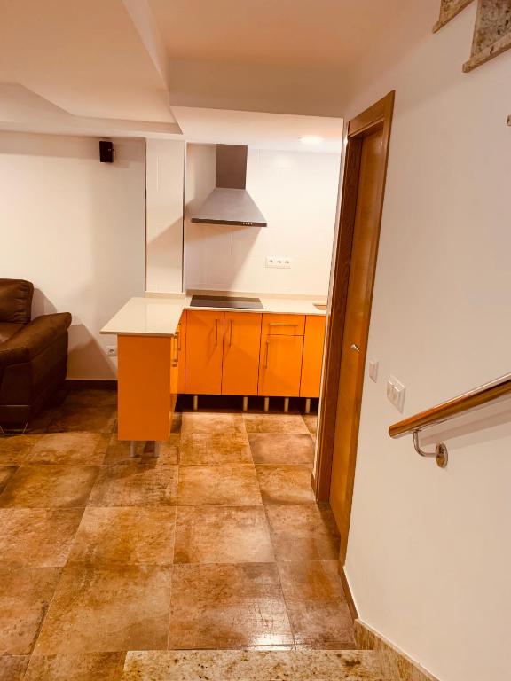 Kuchyň nebo kuchyňský kout v ubytování Casa del Herrero