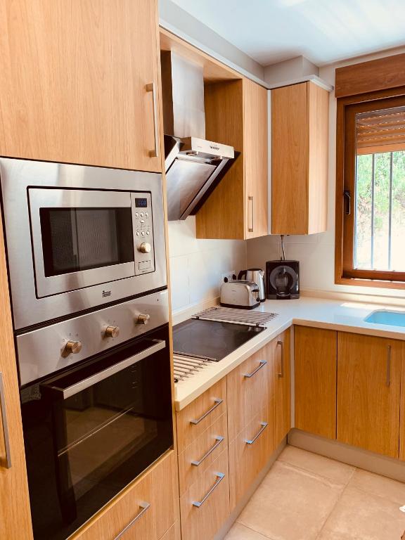 Kuchyň nebo kuchyňský kout v ubytování Casa del Herrero