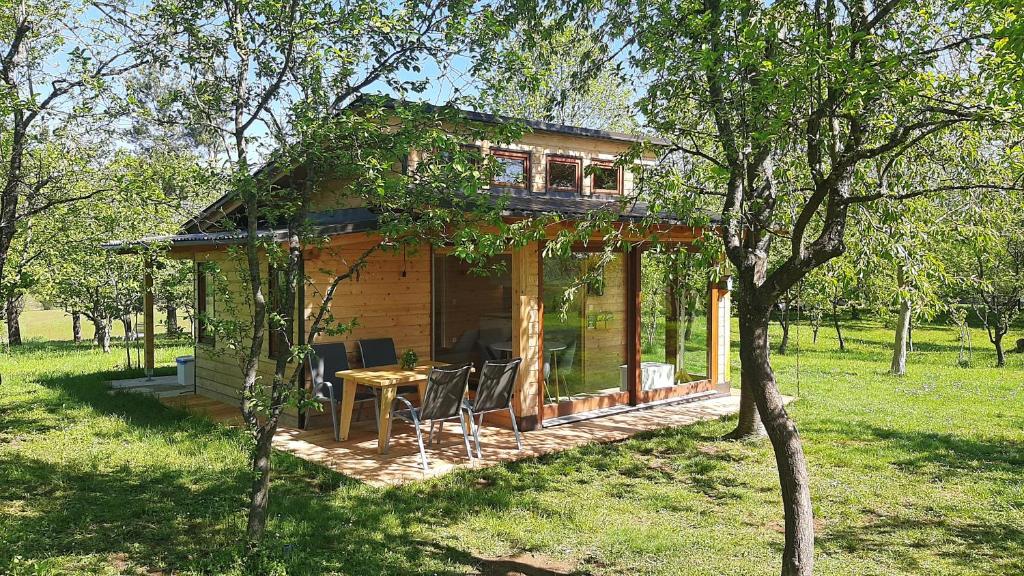 Zahrada ubytování Tiny House Grabovac