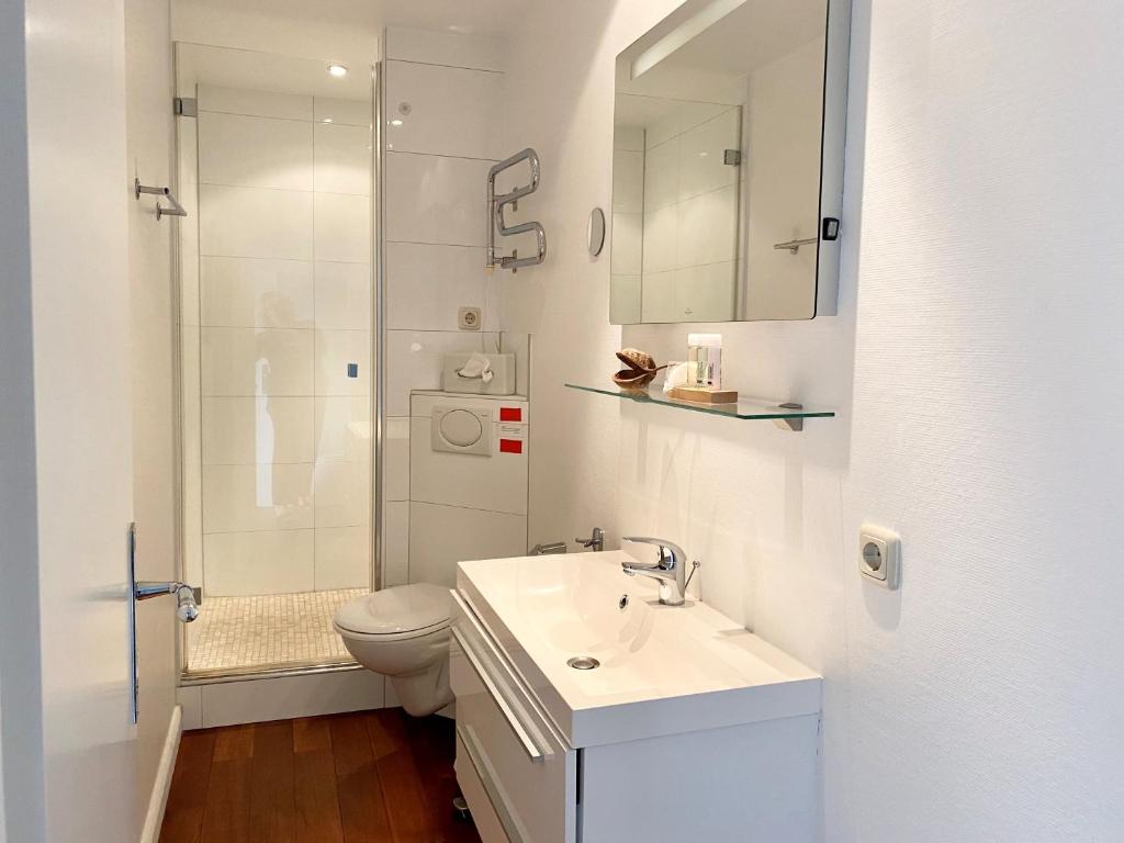 Koupelna v ubytování Techts Apartmenthaus