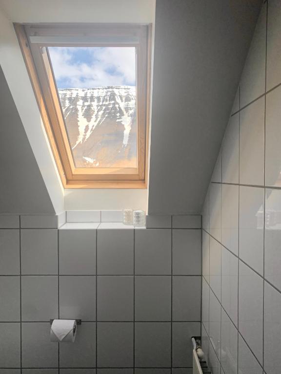 Koupelna v ubytování Mánagisting Guesthouse