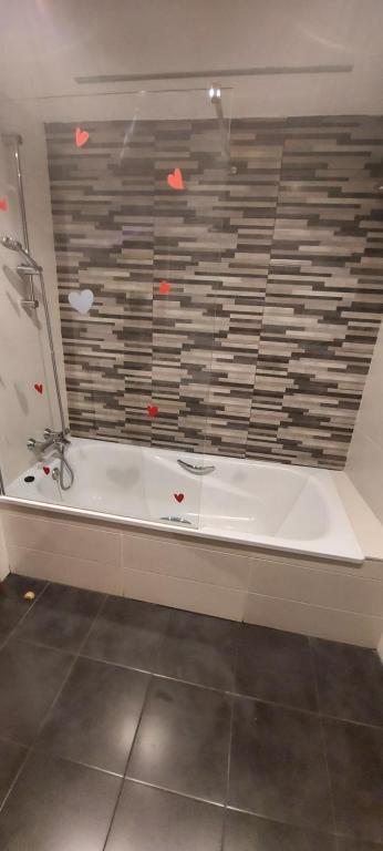 Koupelna v ubytování Hostal del campo