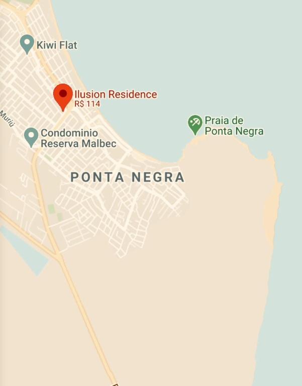  Flat 350 metros da praia - Natal