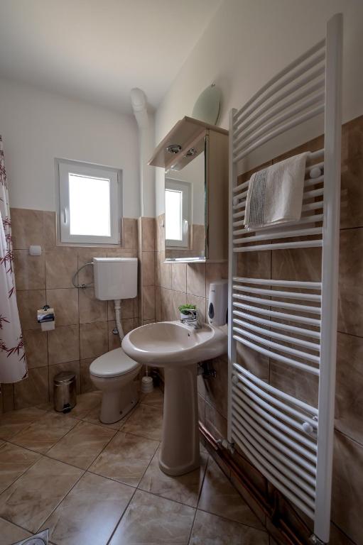 Koupelna v ubytování Apartman DORA