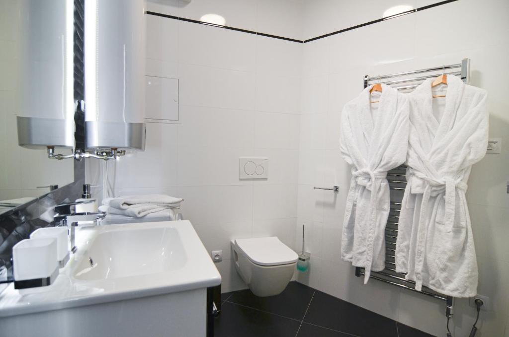 Koupelna v ubytování Apartmán Astrid